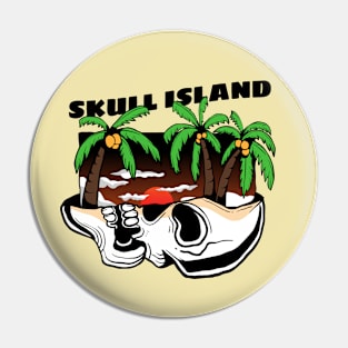 Skull Island - Summer Time Pin