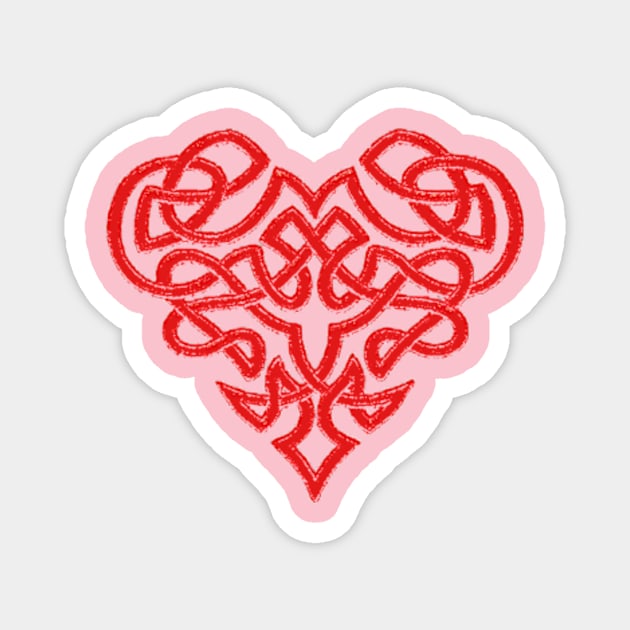 Heart Connection Magnet by Vick Debergh