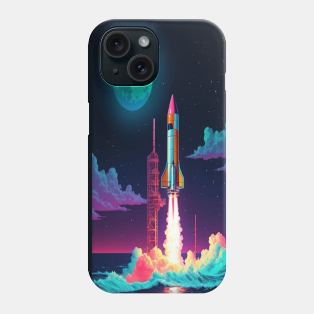 Galactic Glow Phone Case by eXtraHumans