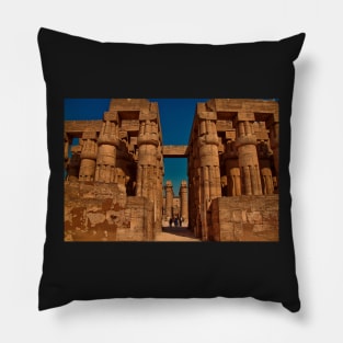 Egypt. Luxor. Luxor Temple. Hypostyle Hall. Pillow