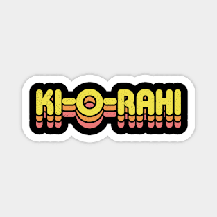 Retro Ki-O-Rahi Magnet