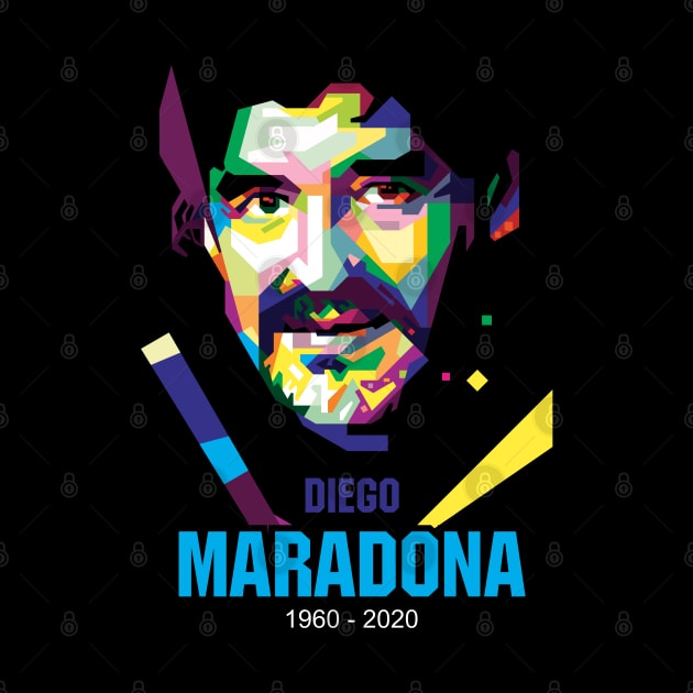 Diego MARADONA WPAP by BAJAJU