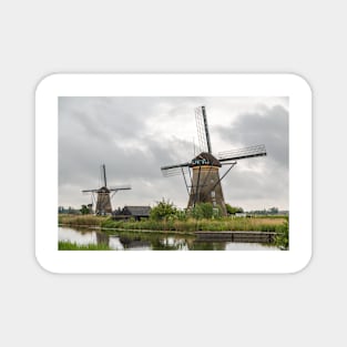 Kinderdijk Windmill - The Netherlands Magnet