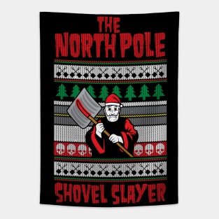 The North Pole Shovel Slayer Tapestry