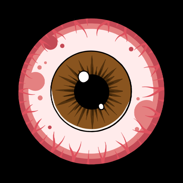 Eyeball Eye Eyes Pupil Horror Halloween by fromherotozero