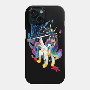 Nightmare Moon and Celestia Phone Case