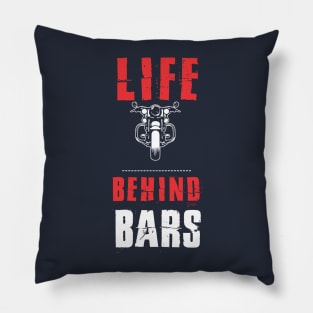 life behind bars Pillow