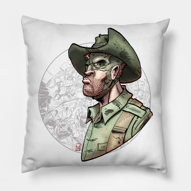 The Soldier Legacy Pillow by Mason Comics