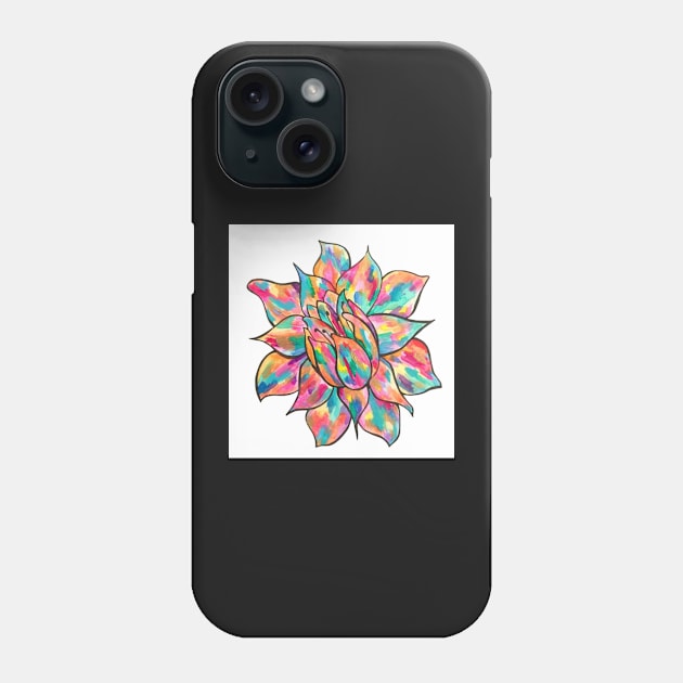 Funky flower Phone Case by asiddesign