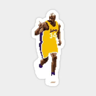 Shaquille O'Neal Pixel Finger Magnet