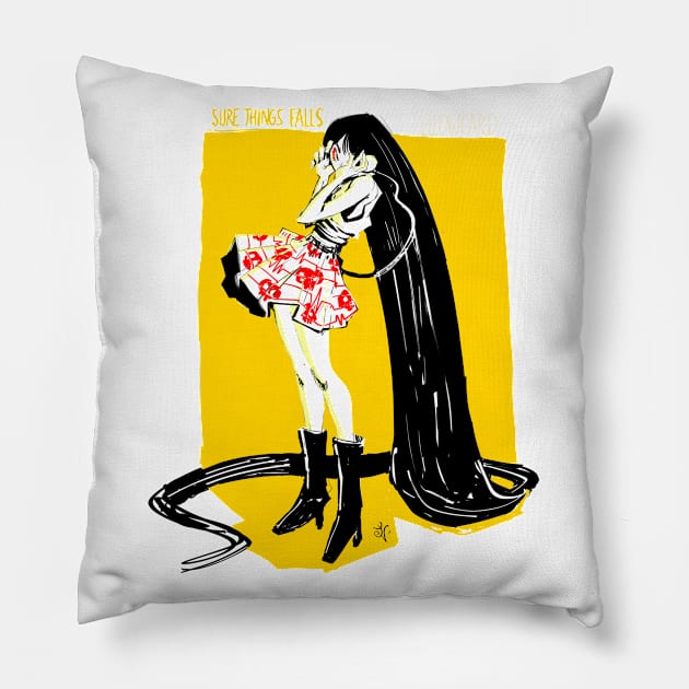 Sure things fall Pillow by francoviglino