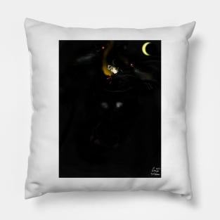 Raven Land Pillow