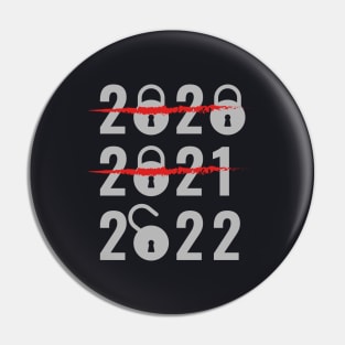 New Year - 2022 - Lockdown - Free Pin