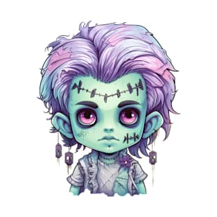 Cute Frankenstein Pastel Goth T-Shirt