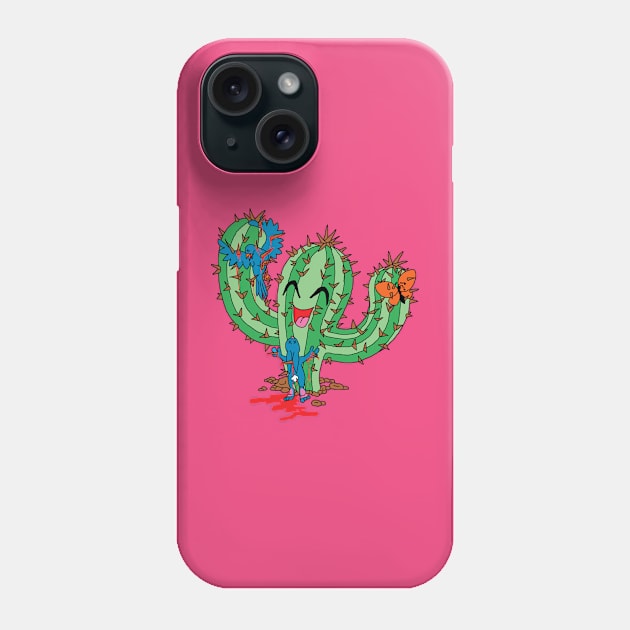 The Friendly Cactus Phone Case by ptowndanig