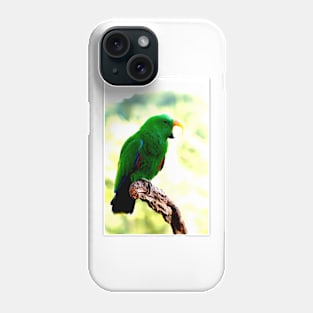 Eclectus Shouting The Odds Phone Case