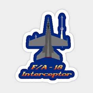 F/A-18 Interceptor Magnet