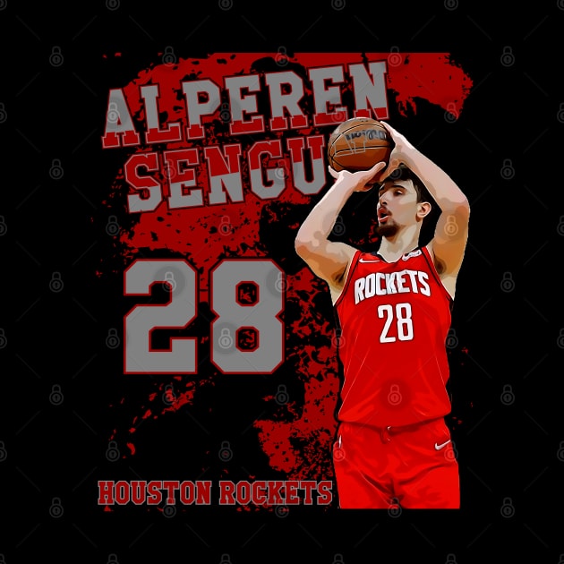 Alperen sengun | Houston Rockets by Aloenalone