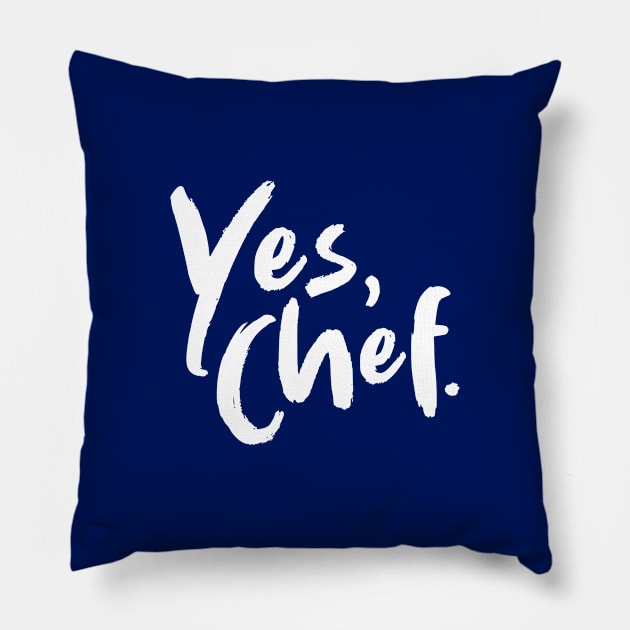 Yes, Chef Pillow by Yue