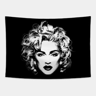 madona style 80s white Tapestry