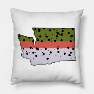 Washington Rainbow Trout Pillow