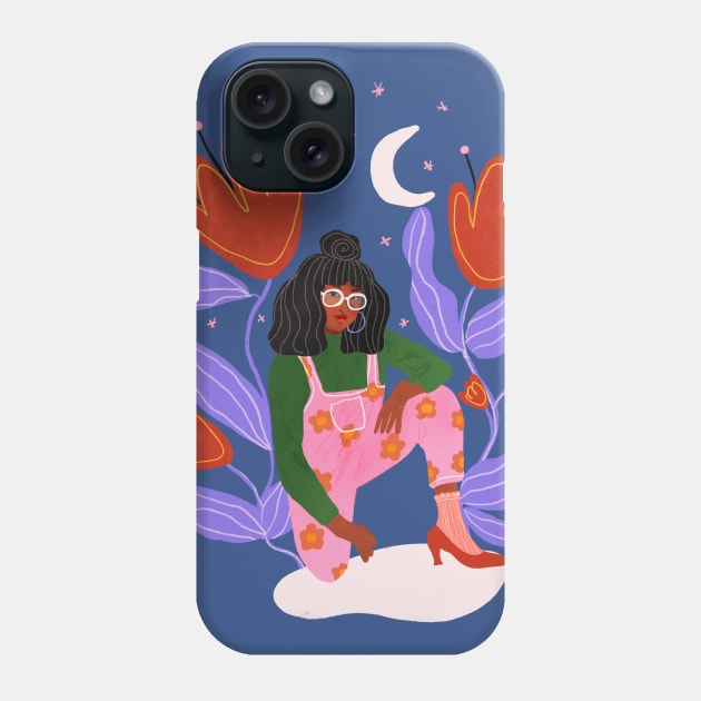 Moon Goddess Phone Case by Gigi Rosado