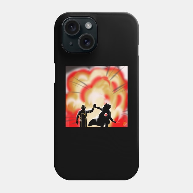 NSP Awesome Explosion Phone Case by ArtOfTheNerd