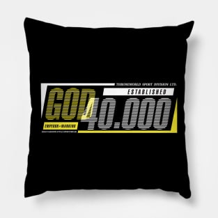 90's Series - God Emperor of mankind Pillow