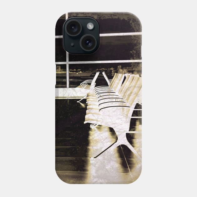 Liminal Space Negative Travel Phone Case by Digital GraphX