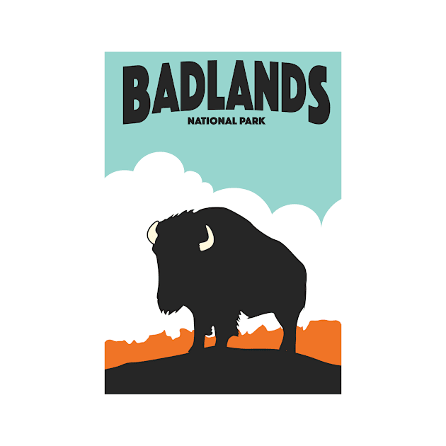 Badlands National Park Apparel by Terrybogard97