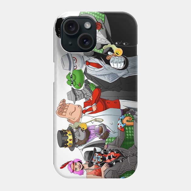 The Four Families Phone Case by Schmeckle