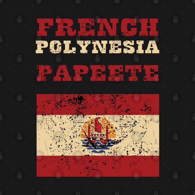 Flag of French Polynesia by KewaleeTee