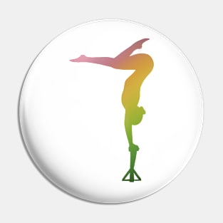 An acrobat doing a yogi Pin