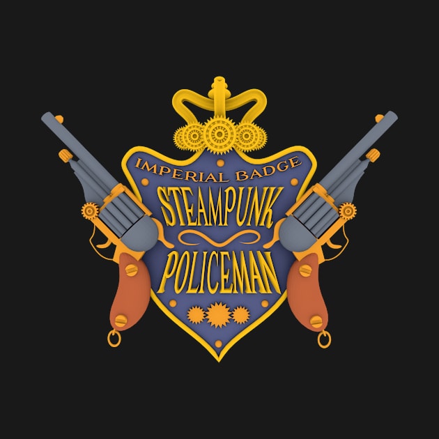 Steampunk Policeman by otherrace