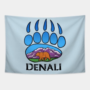 Denali Bear Track Tapestry