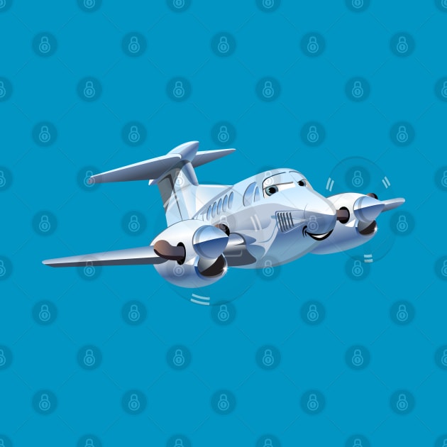 Cartoon plane by Mechanik