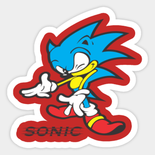 Fleetway Super Sonic Sticker for Sale by utter-dismae