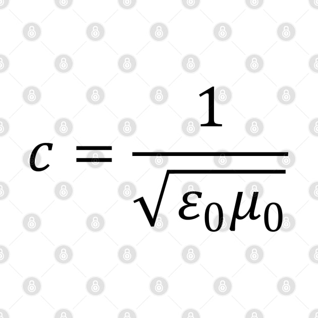 Speed Of Light Formula - Electromagnetism And Physics by ScienceCorner