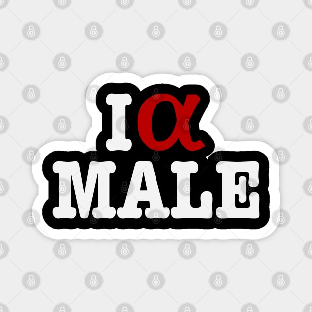 Alpha Male Magnet by Stylecombinator