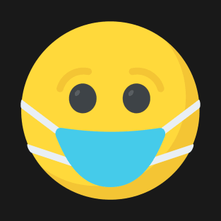 Smiley Face Mask T-Shirt