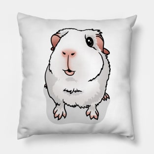 White Guinea Pig Pillow