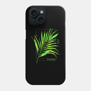 Green Palm Leaf Phone Case