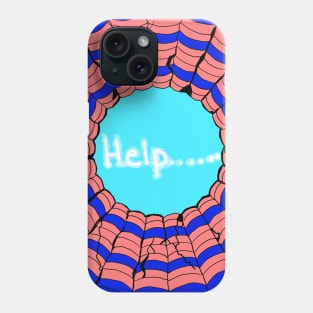 Help in a Hole Phone Case