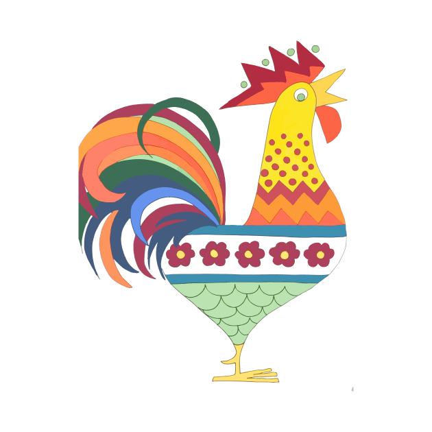 Rooster by wildmagnolia