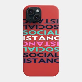 social distance Phone Case