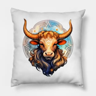 Taurus 1 zodiac art #tshirt Pillow