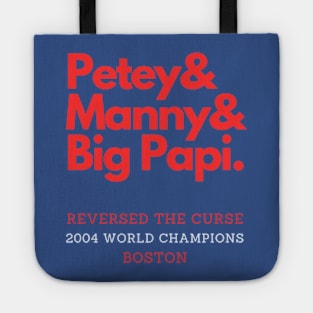 Boston Reversed The Curse! Tote