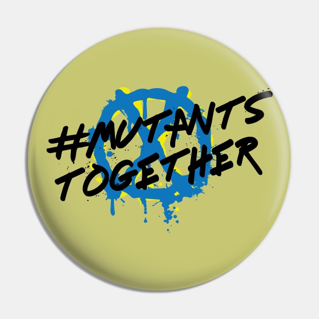 #Mutants Together Black Pin by AO01