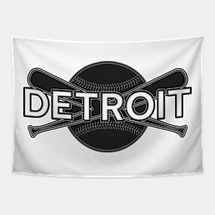 Detroit Baseball Tapestry