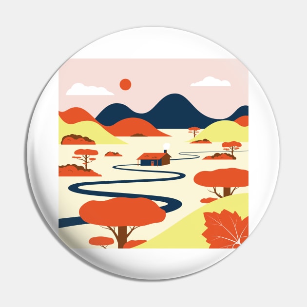 Farmhouse Pin by Nathan Watkins Design